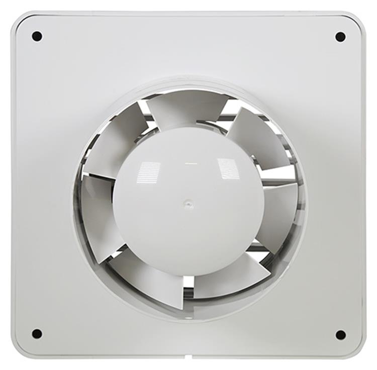Renson 1006445 – mechanischer Ventilator mit Timer 7201t weiß ø 100 | 2 Stk