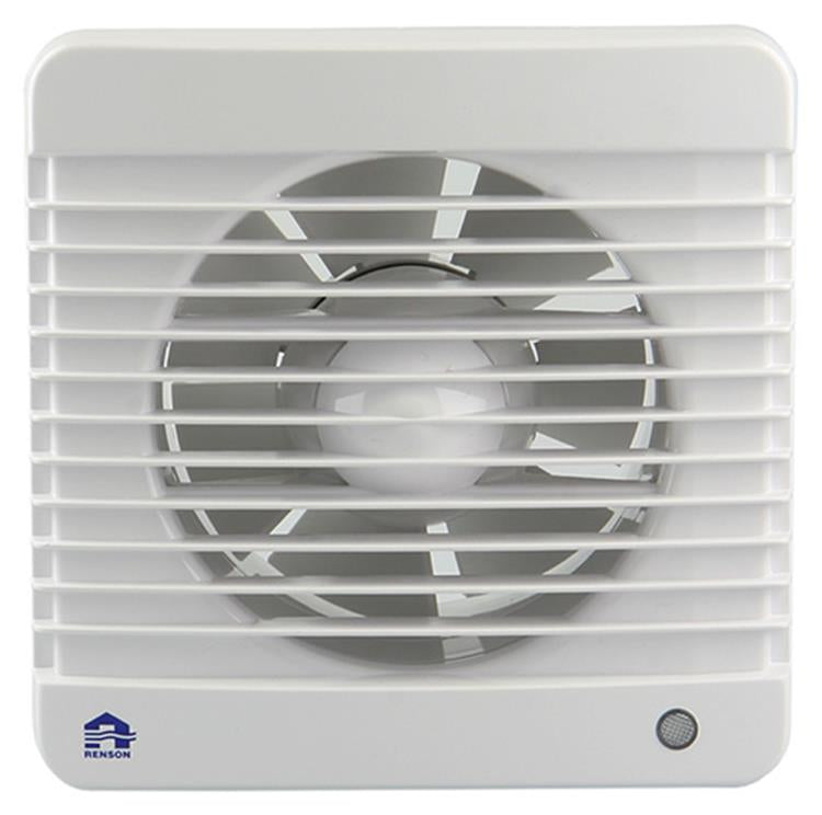 Renson 1006446 – mechanischer Ventilator mit Timer 7202t weiß ø 125 | 2 Stk