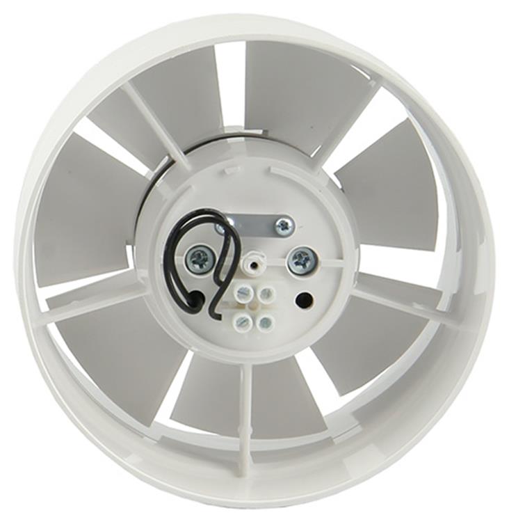 Renson 1006443 – Kanalventilator Standard 7122 weiß ø 125 | 2 Stk