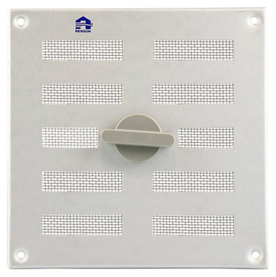 Renson 1006324 – verstellbare Gitterfläche. 4037 Aluminium f1 155x155mm | 2 Stk