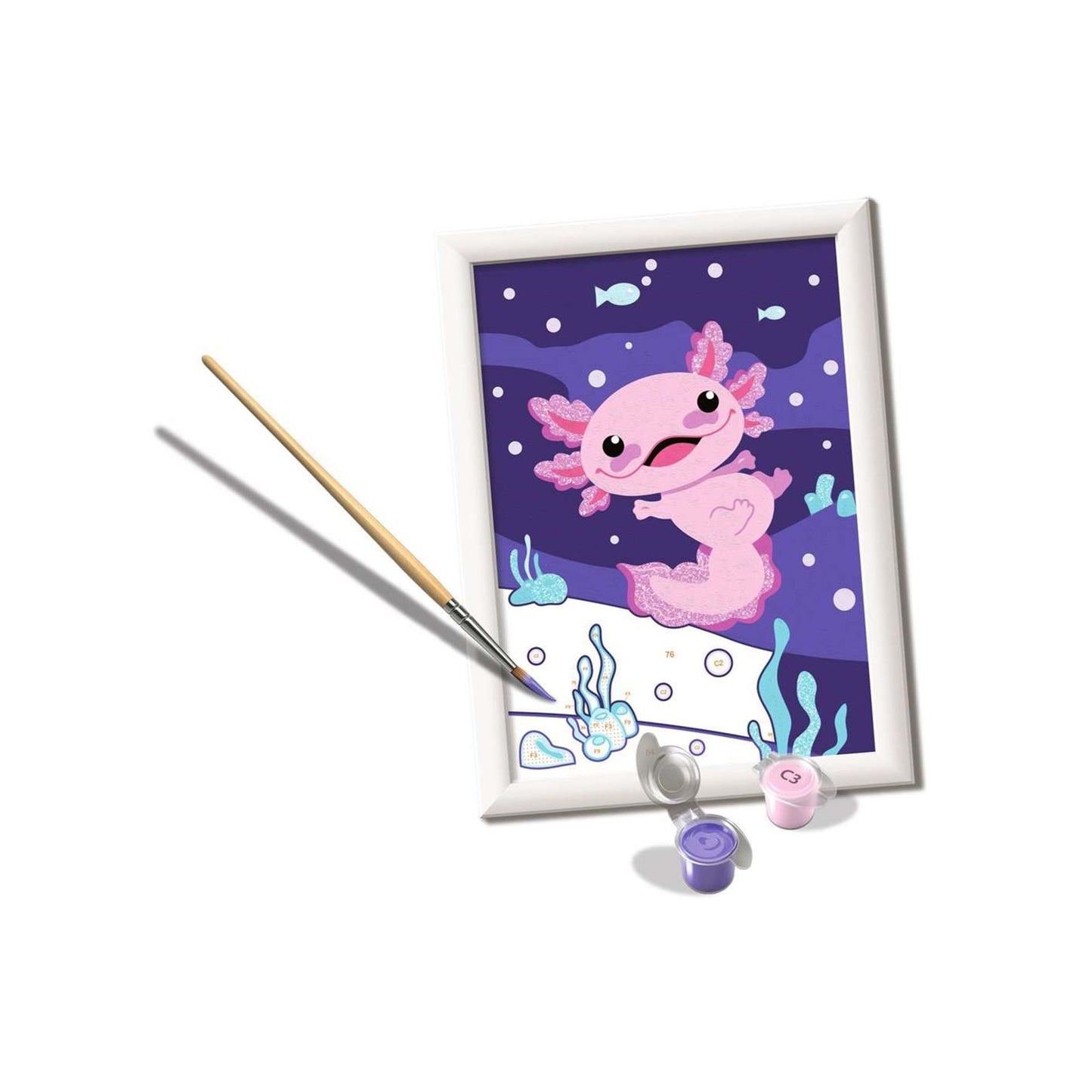 Ravensburger Creart Axolotl Gemälde nach Nummer