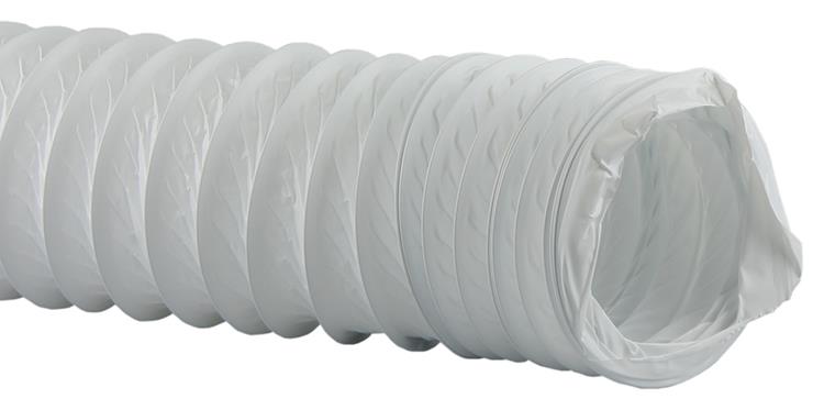 Renson 1006390 - PVC flexibel 7001 weiß ø 125 1m | 3 Stück