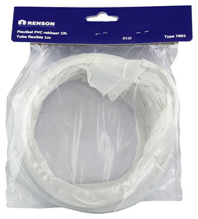 Renson 1006391 - PVC flexibel 7001 weiß ø 150 1m | 3 Stück