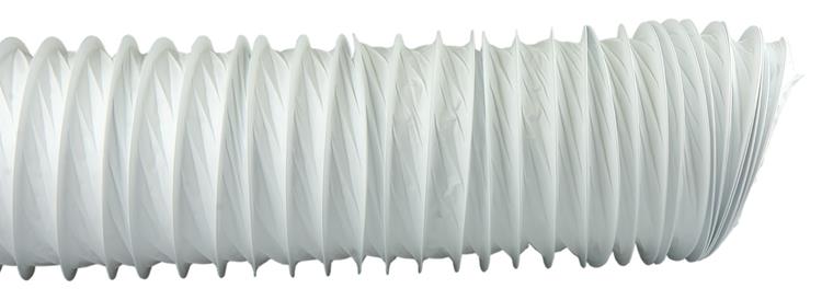 Renson 1006393 - PVC flexibel 7003 weiß ø 125 3m | 3 Stück