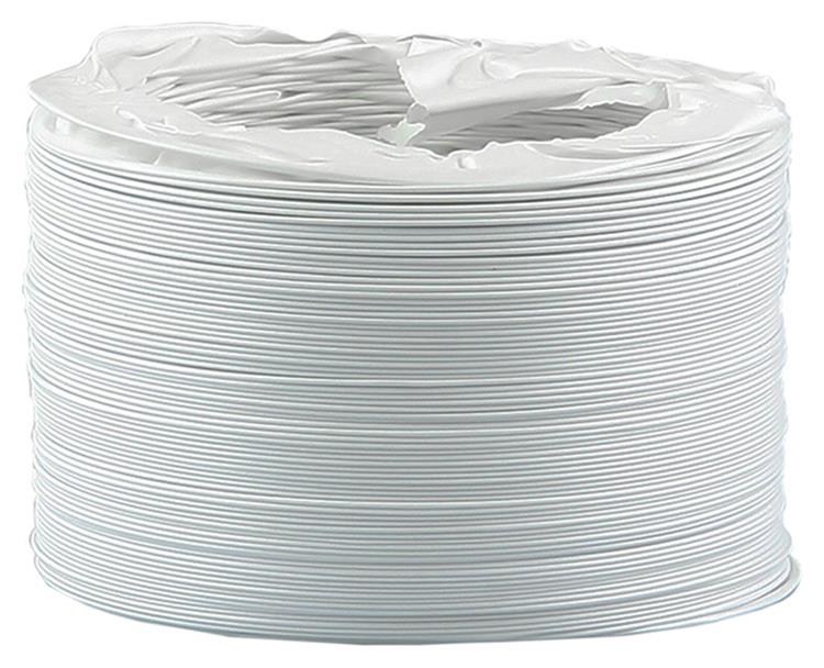 Renson 1006393 - PVC flexibel 7003 weiß ø 125 3m | 3 Stück