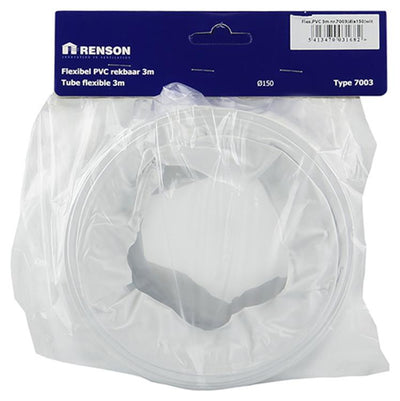 Renson 1006394 - PVC flexibel 7003 weiß ø 150 3m | 3 Stück