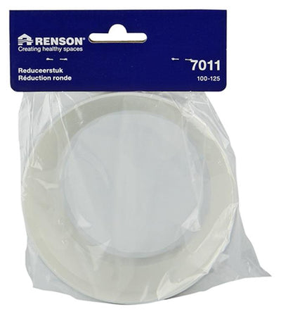 Renson 1006401 - PVC-Reduzierstück 7011 weiß 100-125 mm | 4 Stück