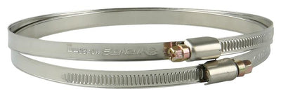Renson 1006422 – Satz mit 2 Edelstahl-Schlauchklemmen 7025 Durchmesser 119-131 | 5 Stück