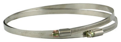 Renson 1006423 – Satz mit 2 Edelstahl-Schlauchklemmen 7025 Durchmesser 143–157 | 5 Stück