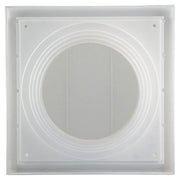Renson 1006383 – Dunstabzugshaubengitter, 1 Klappe, 741 Durchmesser, PVC, Ral 9010, ø100–130 | 2 Stk - afbeelding 4