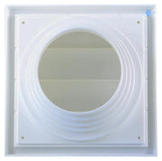 Renson 1006385 – Dunstabzugshaubengitter, 4 Klappen, 742 Durchmesser, PVC, Ral 9010, ø100–130 | 2 Stk - afbeelding 4