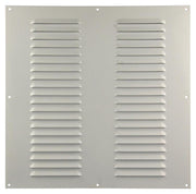 Renson 1006319 – Lamellengitter flach Aluminium Ral 9010 400 x 400 mm | 5 Stück - afbeelding 2
