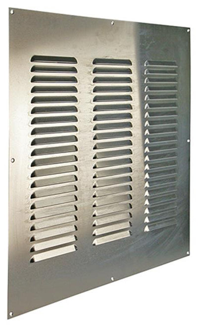 Renson 1006321 – Lamellengitter flach Aluminium f1 500 x 500 mm | 5 Stück