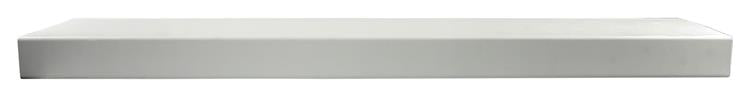 Renson 1006425 - PVC-Rohrstück 1m 7028 weiß 204x60mm | 4 Stück