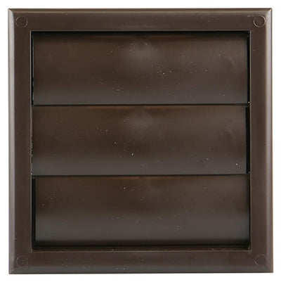 Renson 1006373 - Dunstabzugshaubengitter Aufputz 733 PVC RAL 8019 154x154mm | 2 Stk
