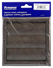Renson 1006373 - Dunstabzugshaubengitter Aufputz 733 PVC RAL 8019 154x154mm | 2 Stk - afbeelding 5
