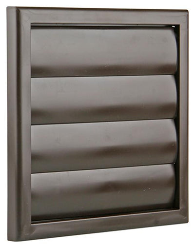 Renson 1006375 - Dunstabzugshaubengitter Aufputz 733 PVC RAL 8019 187x187mm | 2 Stk