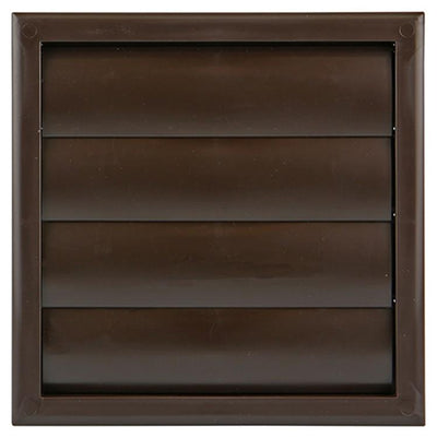 Renson 1006375 - Dunstabzugshaubengitter Aufputz 733 PVC RAL 8019 187x187mm | 2 Stk