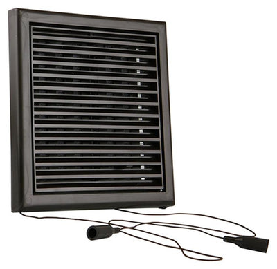 Renson 1006369 – verstellbare Gitterfläche. 732 PVCRAL 8019 187x187mm | 2 Stk