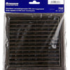 Renson 1006369 – verstellbare Gitterfläche. 732 PVCRAL 8019 187x187mm | 2 Stk