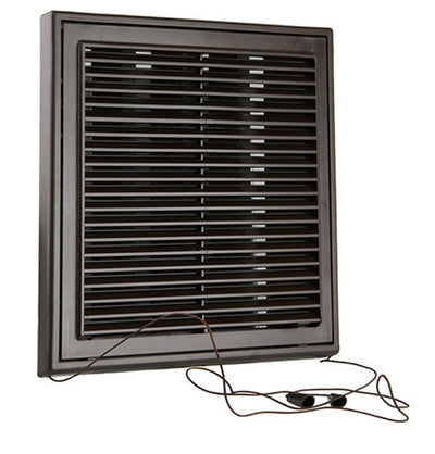 Renson 1006371 – verstellbare Gitterfläche. 732 PVCRAL 8019 250x250mm | 2 Stk