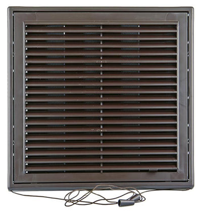 Renson 1006371 – verstellbare Gitterfläche. 732 PVCRAL 8019 250x250mm | 2 Stk