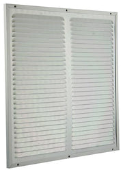 Renson 1006335 – Flügelgitter + Rahmen + Moskitonetz. Bau 437 f1 400x400mm | 2 Stk - afbeelding 1