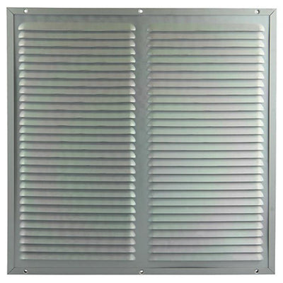 Renson 1006335 – Flügelgitter + Rahmen + Moskitonetz. Bau 437 f1 400x400mm | 2 Stk