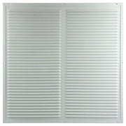 Renson 1006339 – Flügelgitter + Rahmen + Moskitonetz. Konstruktion 437 ral9010 500x500mm | 2 Stk - afbeelding 2