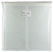 Renson 1006339 – Flügelgitter + Rahmen + Moskitonetz. Konstruktion 437 ral9010 500x500mm | 2 Stk - afbeelding 4