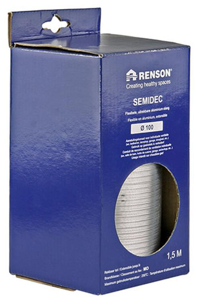 Renson 1006196 – flexibles Aluminium, Durchmesser 100–1500 mm | 2 Stk