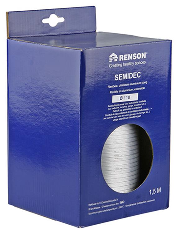 Renson 1006198 – flexibles Aluminium, Durchmesser 110–1500 mm | 2 Stk