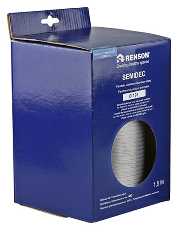 Renson 1006200 – flexibles Aluminium, Durchmesser 125–1500 mm | 2 Stk