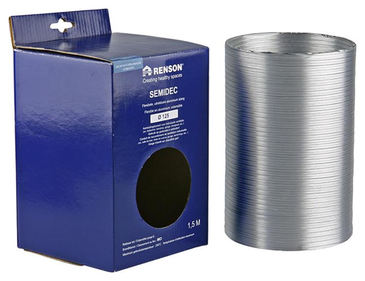 Renson 1006200 – flexibles Aluminium, Durchmesser 125–1500 mm | 2 Stk
