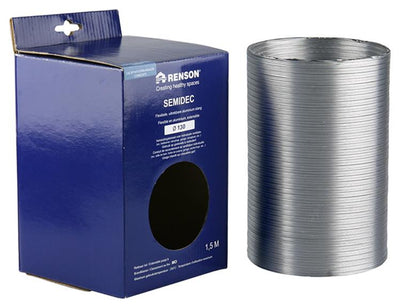 Renson 1006202 – flexibles Aluminium, Durchmesser 130–1500 mm | 2 Stk