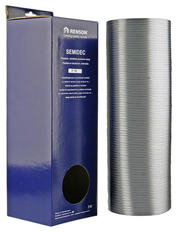 Renson 1006203 – flexibler Aluminium-Durchmesser 130–3000 mm | 2 Stk