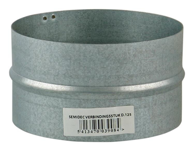 Renson 1006190 – Halbdec-Verbindungsstück d.125 | 2 Stk