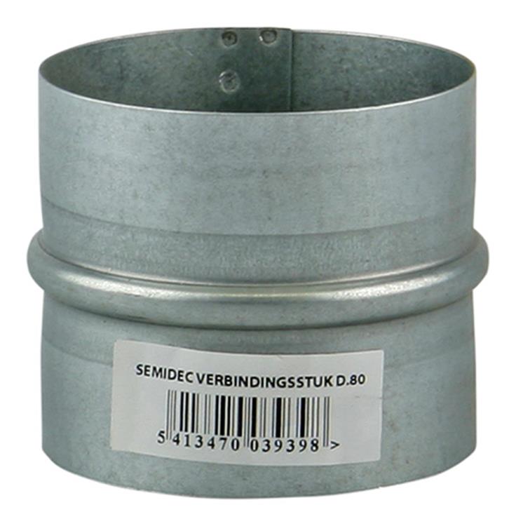 Renson 1006192 – Halbdec-Verbindungsstück d.80 | 2 Stk