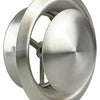 Renson 1006331 – Absaugventil eingebaut 636 Edelstahl ø 150 | 2 Stk