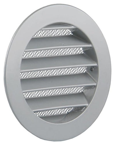 Renson 1006258 – rundes Einbaugitter 434 R Alural 9006 ø 100 | 10 Stück