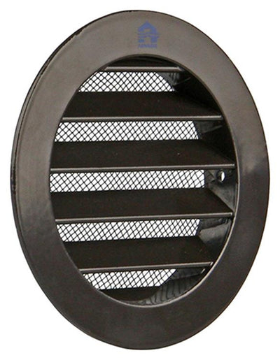 Renson 1006260 – rundes Einbaugitter 434 R Alural 8019 ø 100 | 10 Stück