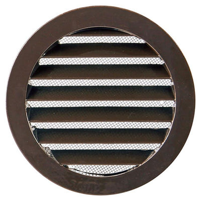 Renson 1006263 – runder Grill Einbau 434 R Alural 8019 ø 125 | 10 Stück