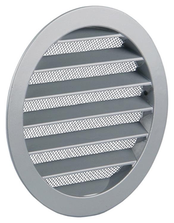 Renson 1006264 – rundes Einbaugitter 434 R Alural 9006 ø 150 | 10 Stück