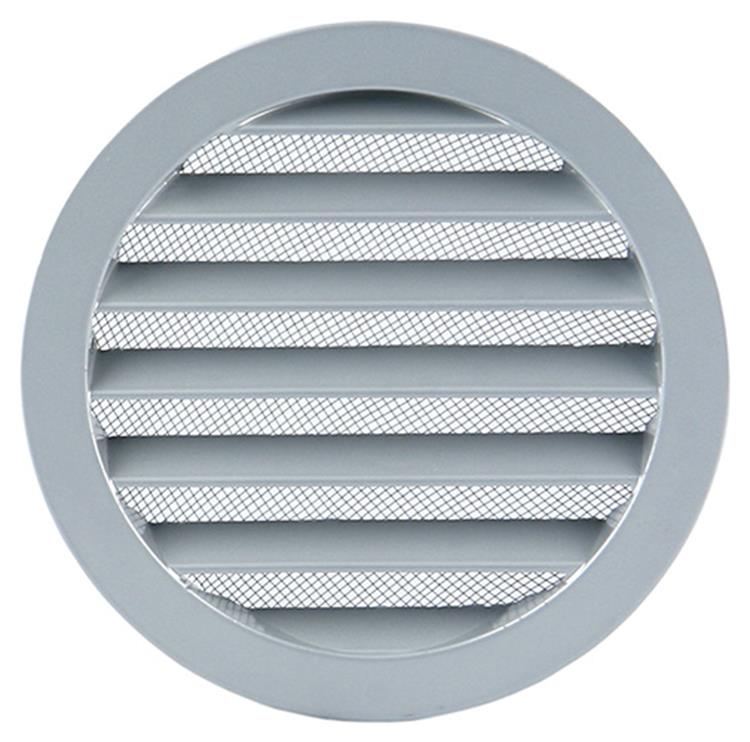 Renson 1006264 – rundes Einbaugitter 434 R Alural 9006 ø 150 | 10 Stück