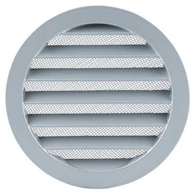 Renson 1006264 – rundes Einbaugitter 434 R Alural 9006 ø 150 | 10 Stück