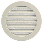 Renson 1006265 – runder Grill Einbau 434 R Alural 9010 ø 150 | 10 Stück - afbeelding 2