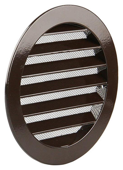 Renson 1006266 – rundes Einbaugitter 434 R Alural 8019 ø 150 | 10 Stück