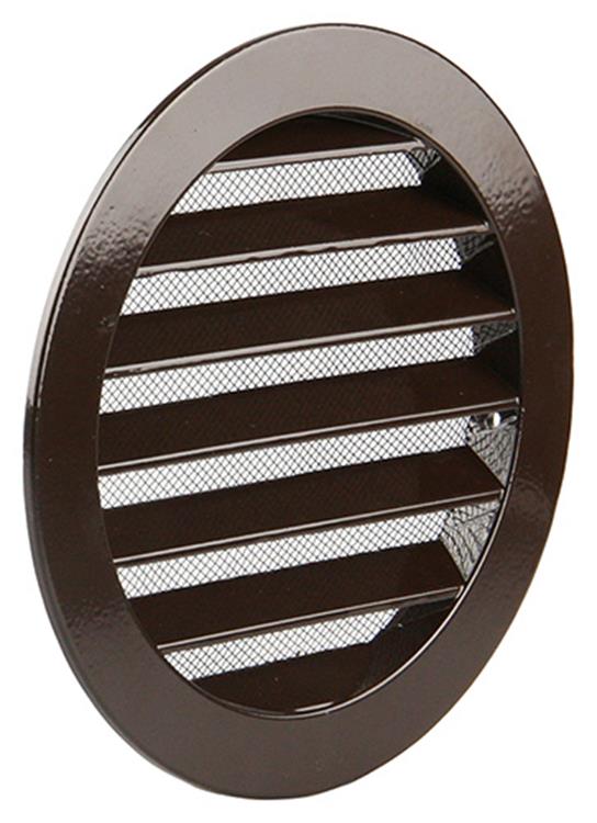 Renson 1006266 – rundes Einbaugitter 434 R Alural 8019 ø 150 | 10 Stück