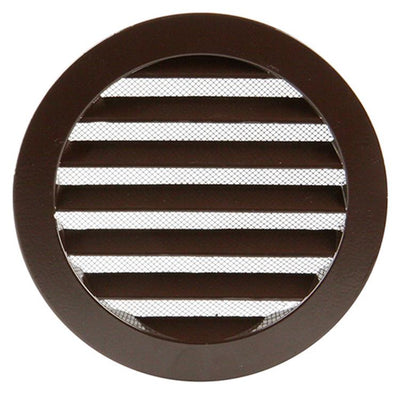 Renson 1006266 – rundes Einbaugitter 434 R Alural 8019 ø 150 | 10 Stück