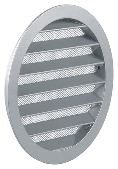 Renson 1006267 – runder Grill Einbau 434 R Alural 9006 ø 160 | 10 Stück